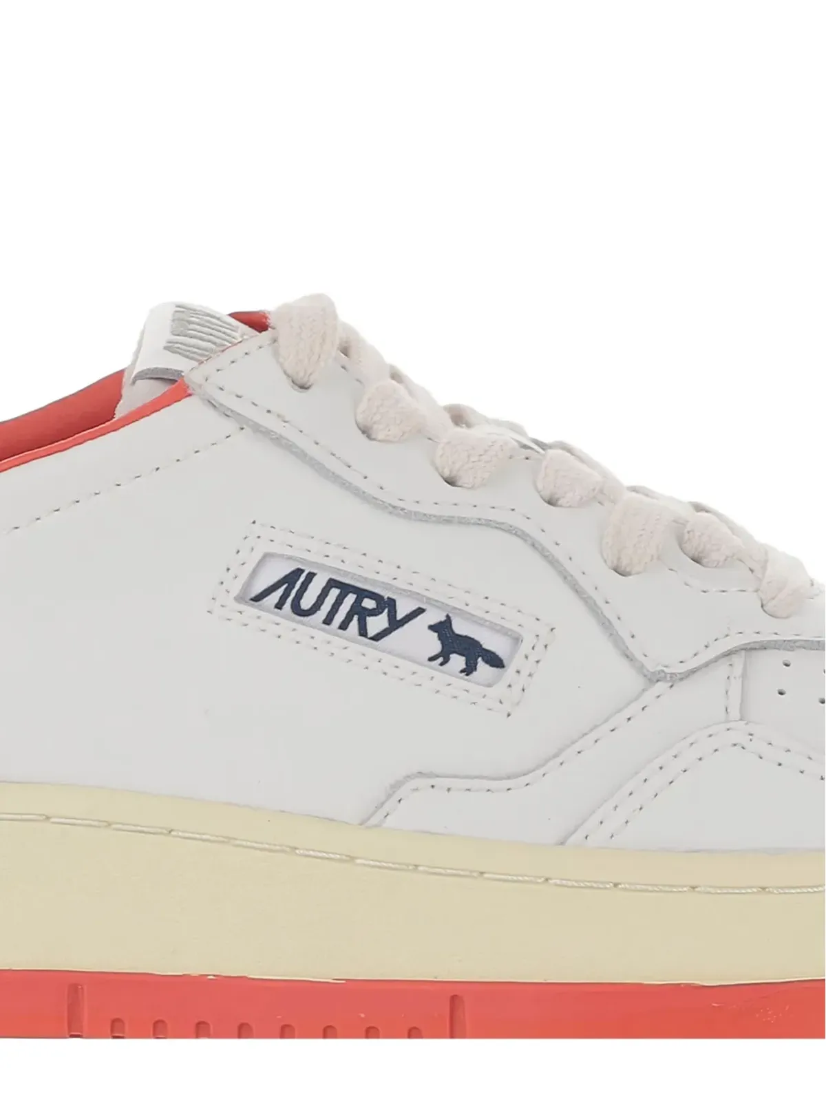 Autry x Maison Kitsuné ローカットレザースニーカー - 画像5