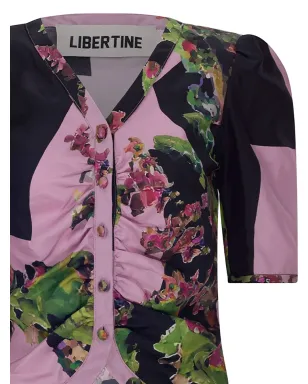 Libertine パフスリーブ花柄プリントブラウス - サムネイル2