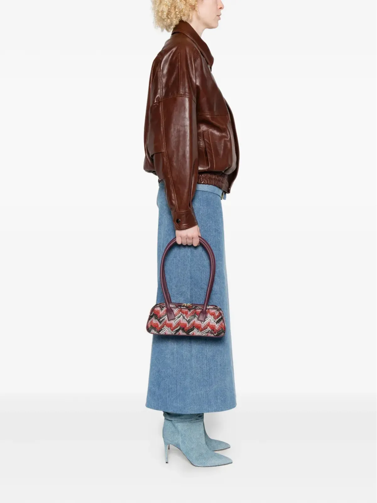 Missoni ジグザグ柄ショルダーバッグ - 画像2