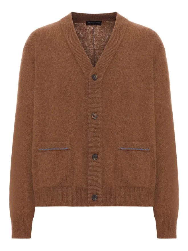Roberto Collina Roberto Collina ウールボタン付きカーディガンの商品画像
