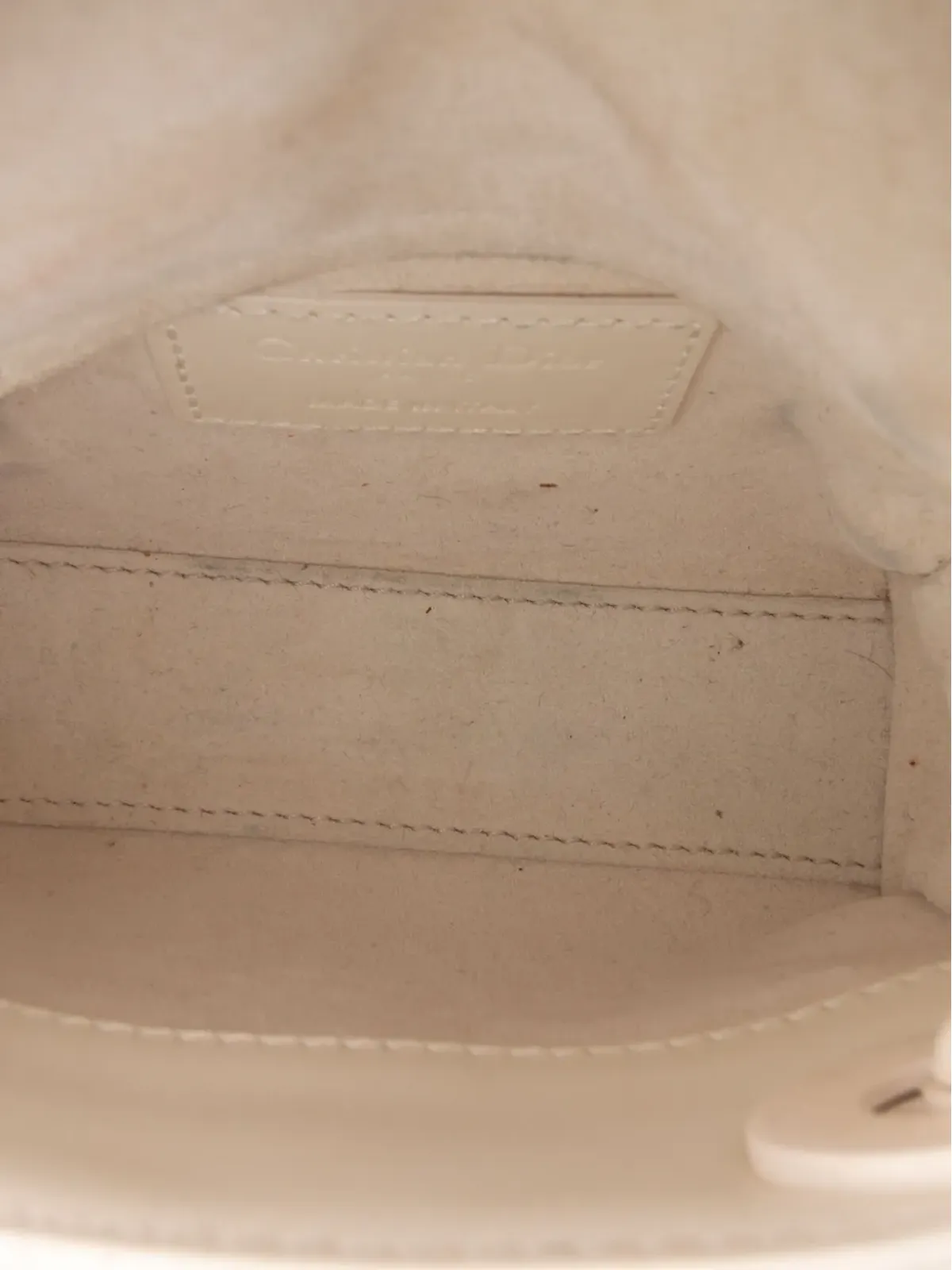 Christian Dior Pre-Owned レディディオール サッチェル - White - 画像5