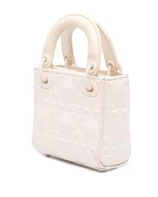 Christian Dior Pre-Owned レディディオール サッチェル - White - サムネイル3