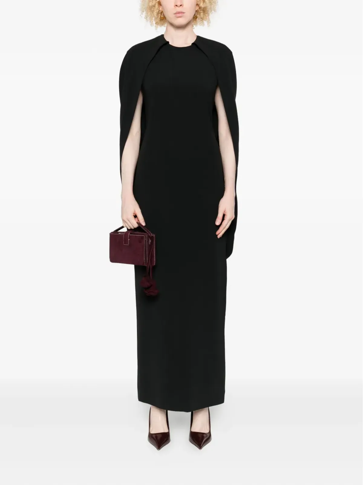 Alberta Ferretti ホルターネック ミディドレス - 画像2