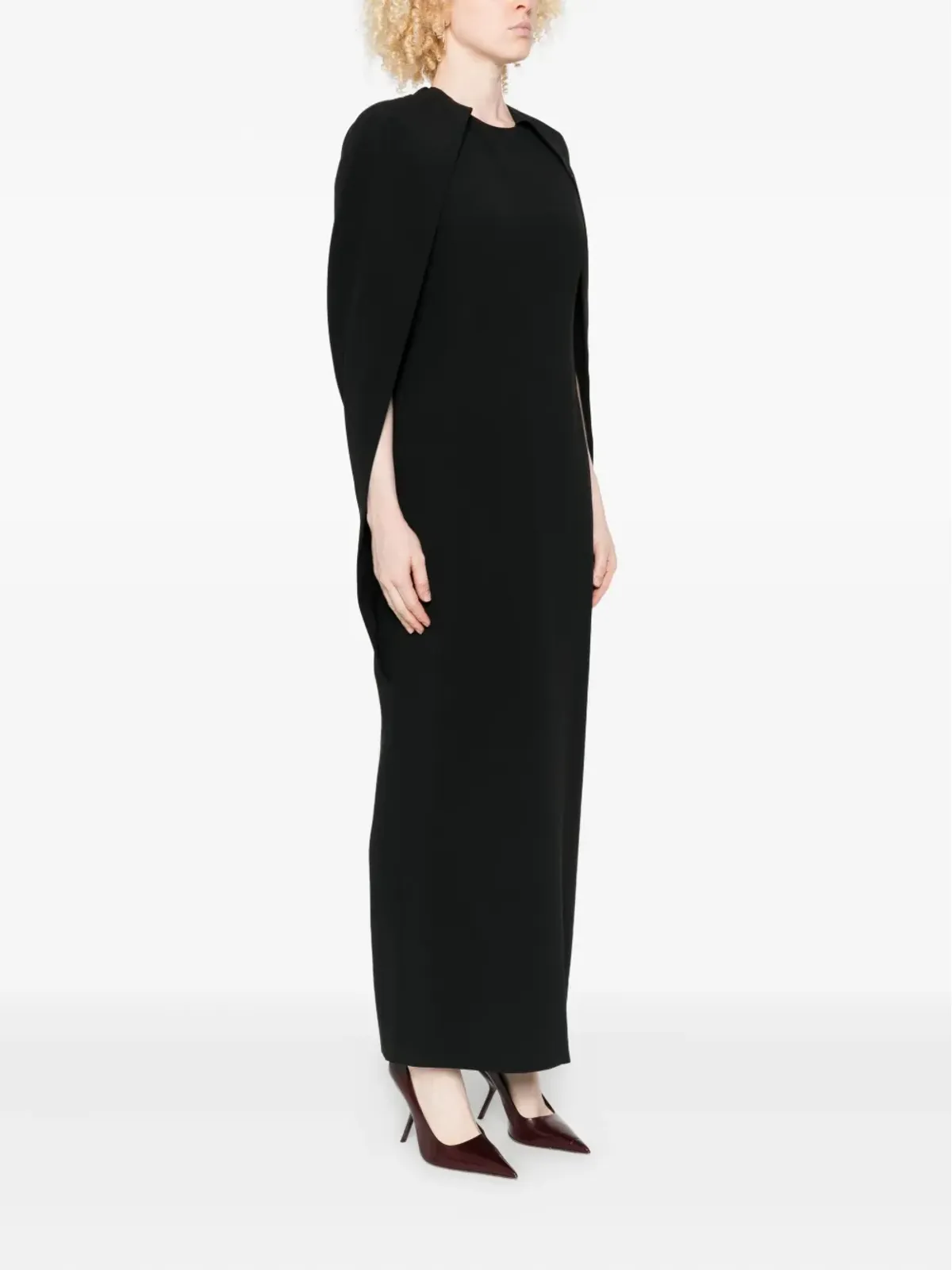 Alberta Ferretti ホルターネック ミディドレス - 画像3
