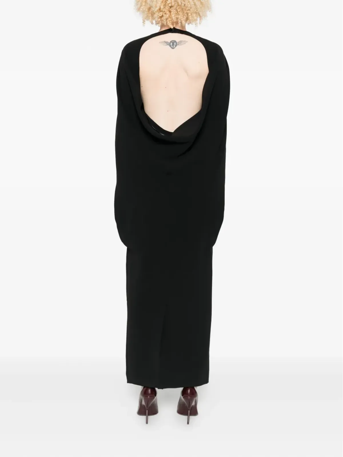 Alberta Ferretti ホルターネック ミディドレス - 画像4