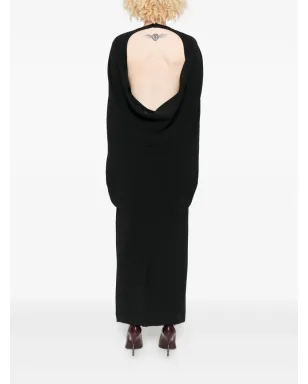 Alberta Ferretti ホルターネック ミディドレス - サムネイル4