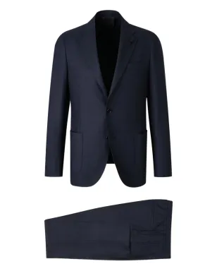 Lardini ドローストリングカフス スーツ（ブルー） - サムネイル1