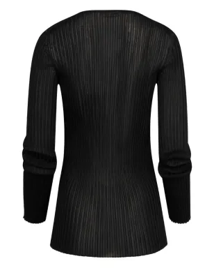 KHAITE Tia V-neck top - サムネイル2