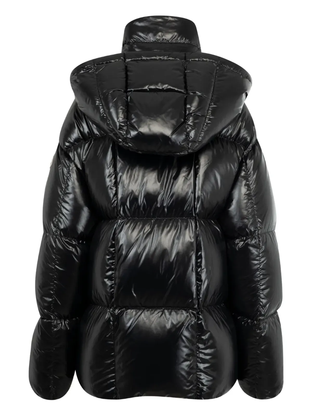 Moncler PARANA キルトデザイン フード付きダウンジャケット（ブラック） - 画像2