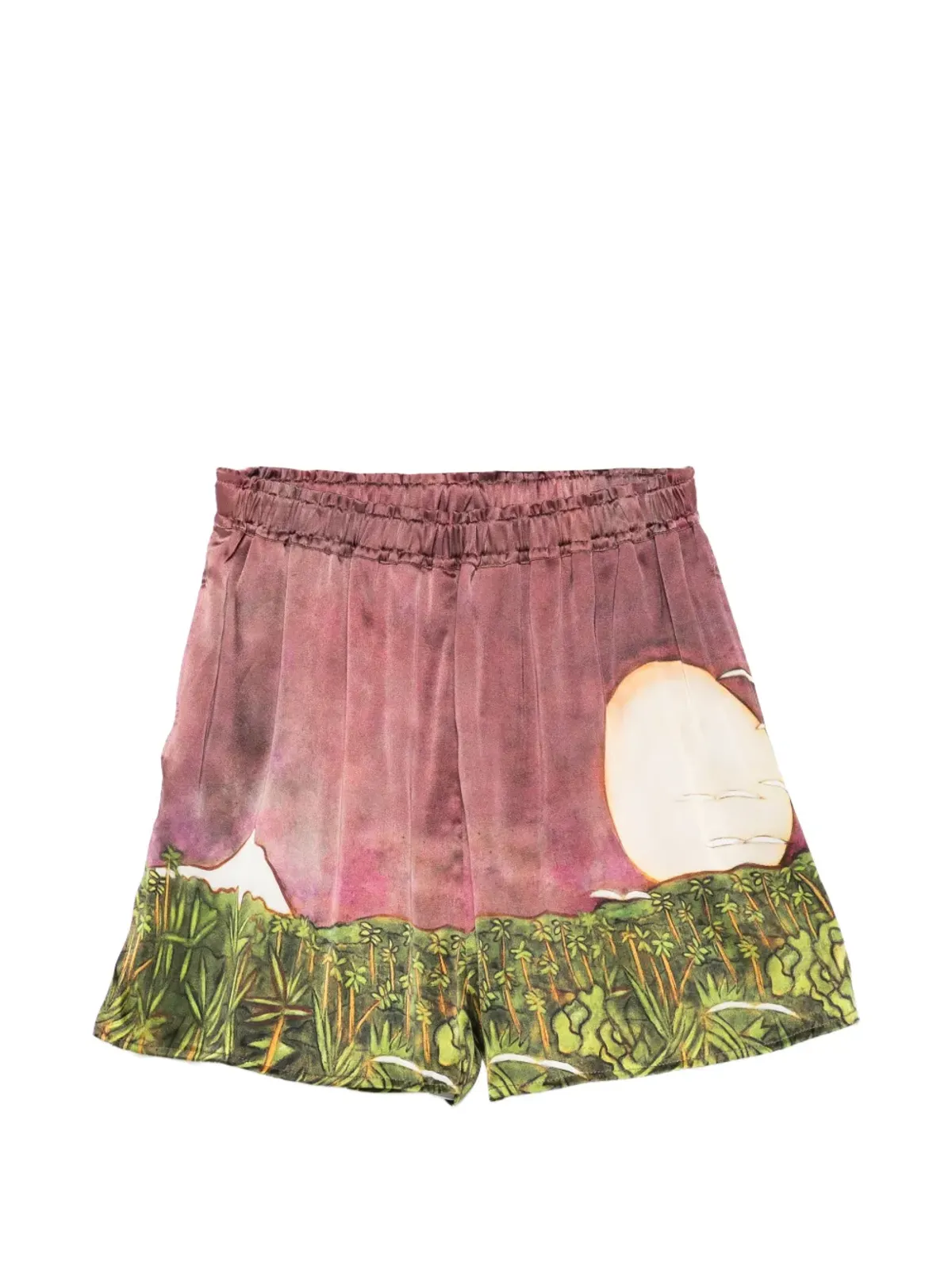 Donde Esteban La Sierra elasticated-waist shorts - 画像1