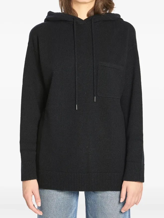Max Mara Max Mara ロゴパッチ付きフーディの商品画像