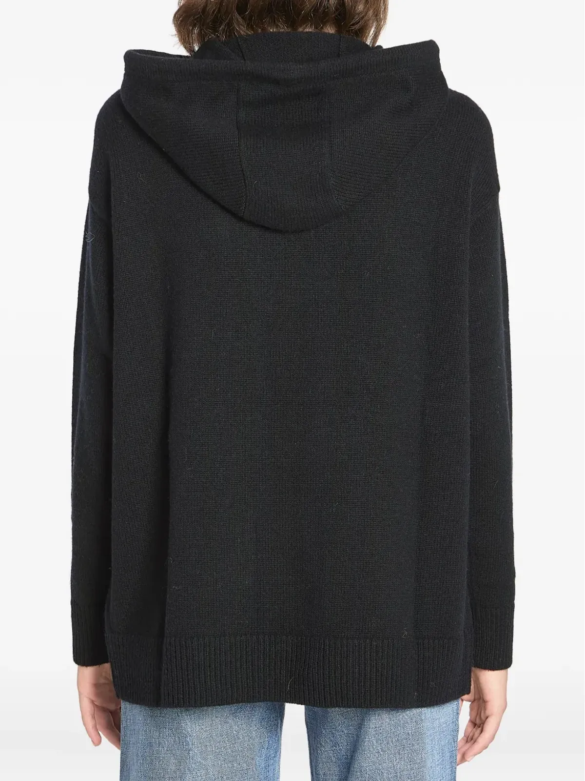 Max Mara ロゴパッチ付きフーディ - 画像4