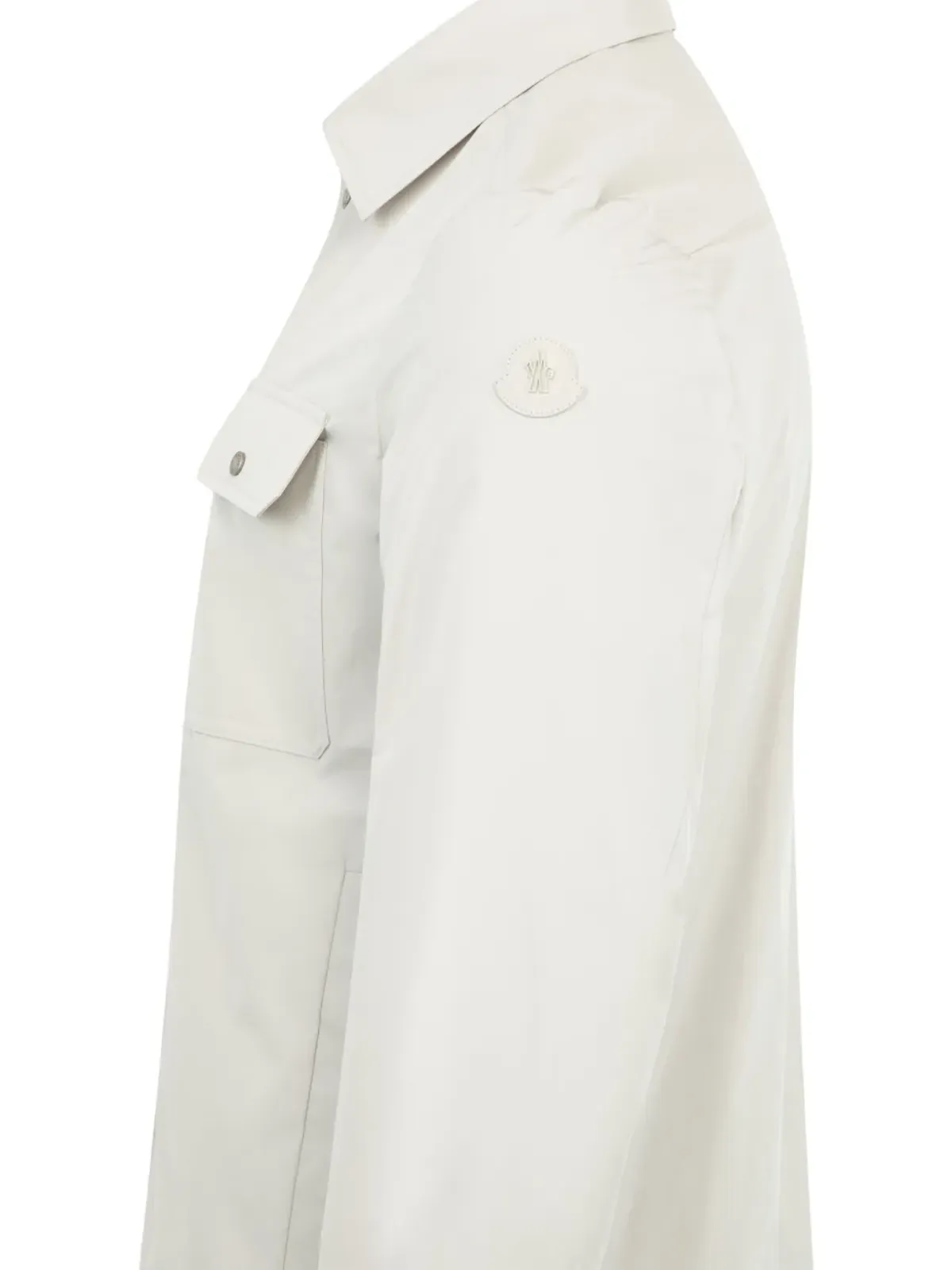 Moncler ダブルポケット長袖シャツ - ホワイト - 画像3