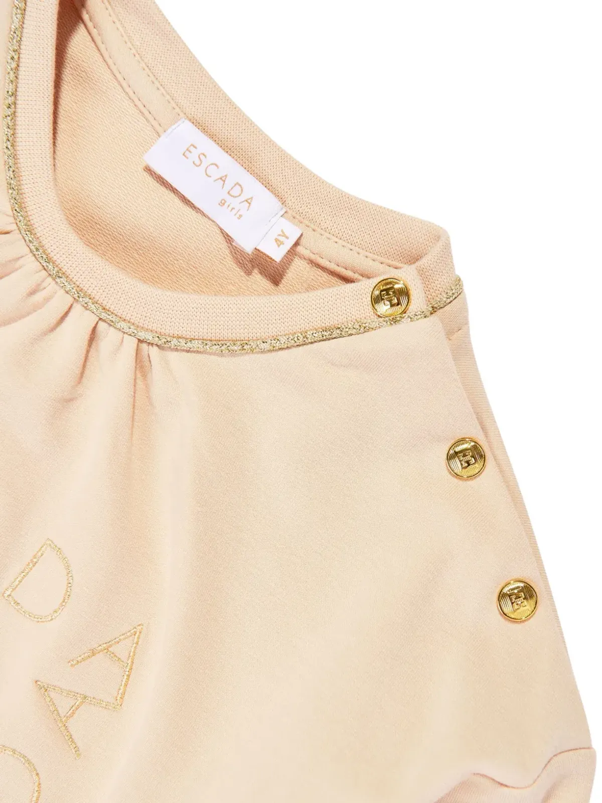 Escada Kids スパンコール入りロゴトップ - 画像3