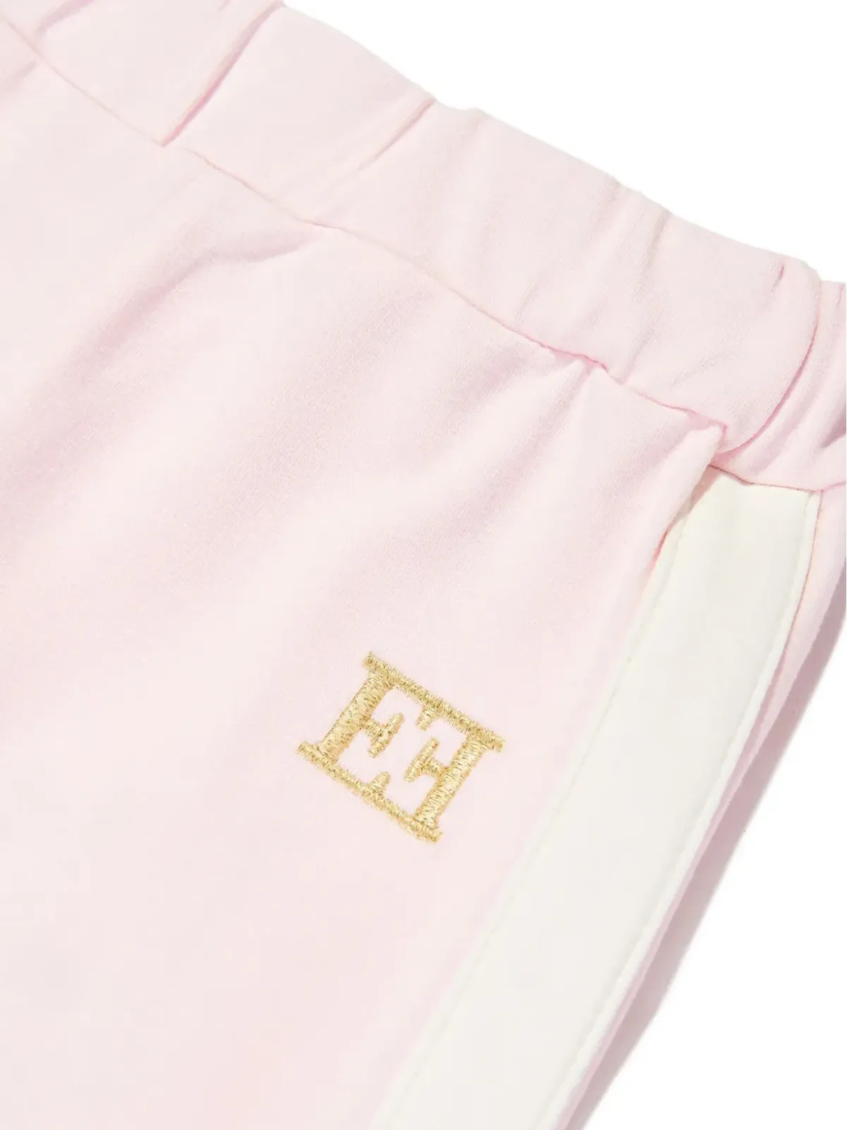 Escada Kids ボタンディテール ロゴパンツ - 画像3
