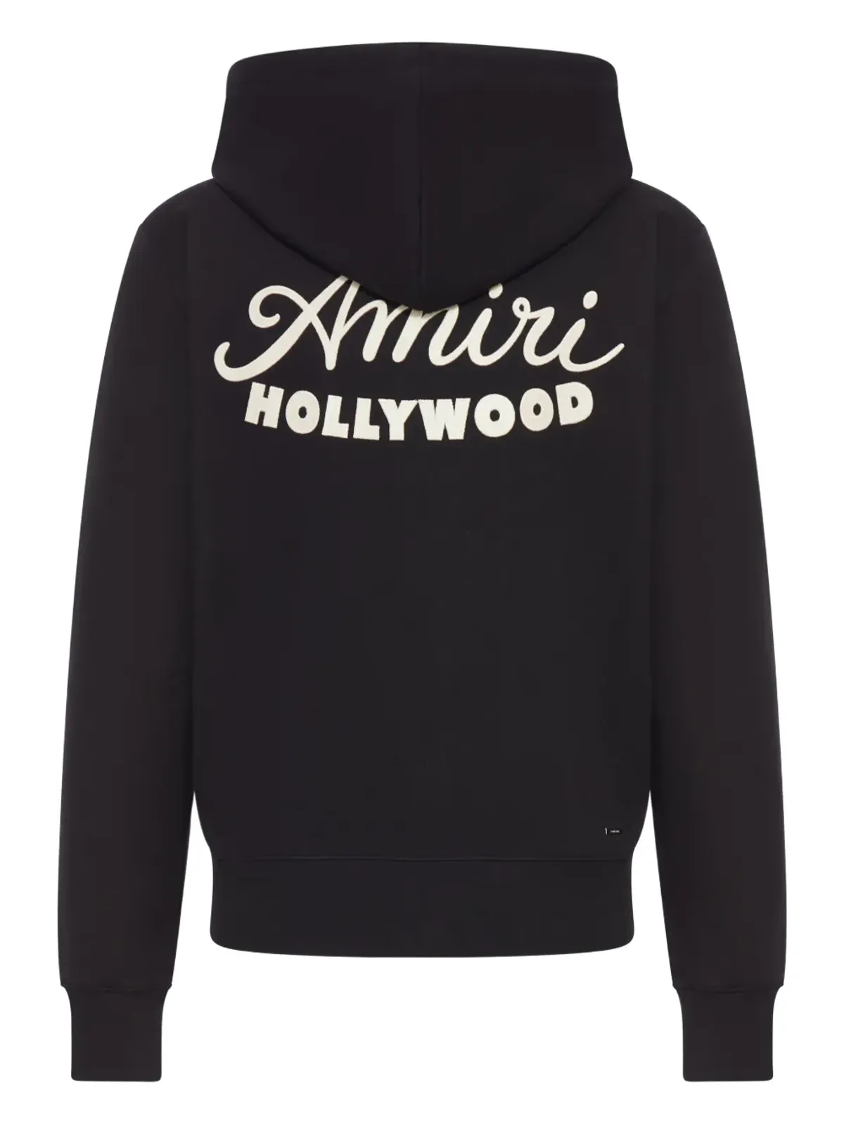 AMIRI Club Amiri ジップアップフーディー - ブラック - 画像2