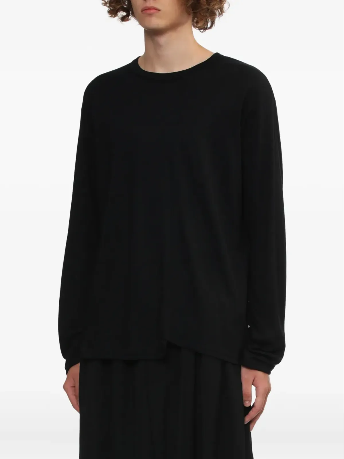 Yohji Yamamoto 長袖ウールTシャツ - 画像3