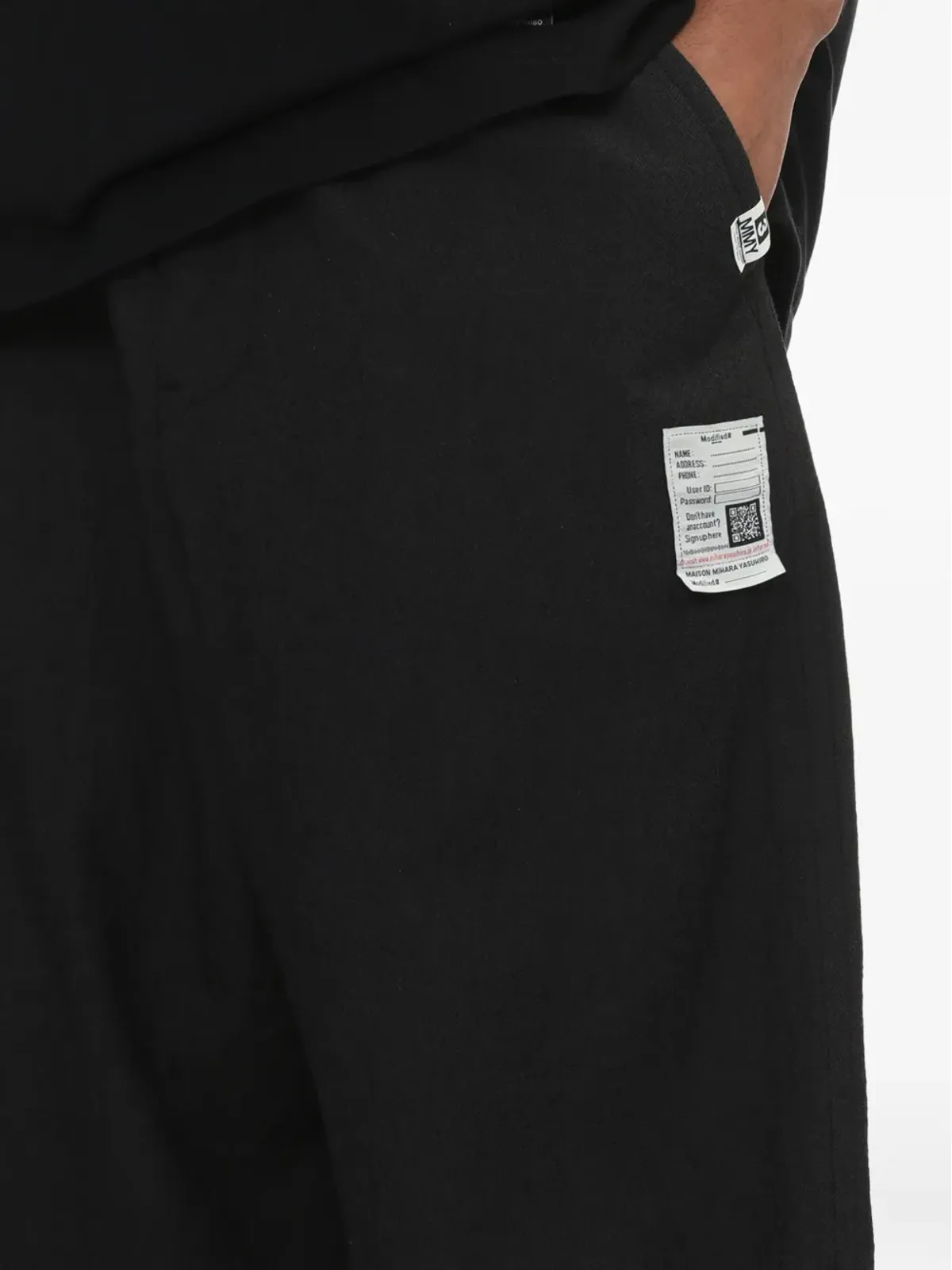 Maison MIHARA YASUHIRO ウールのワイドレッグパンツ - 画像5