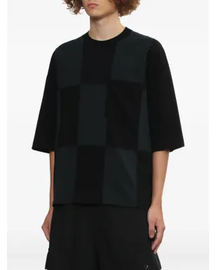 Comme des Garçons Homme チェック柄パッチポケット Tシャツ - サムネイル3