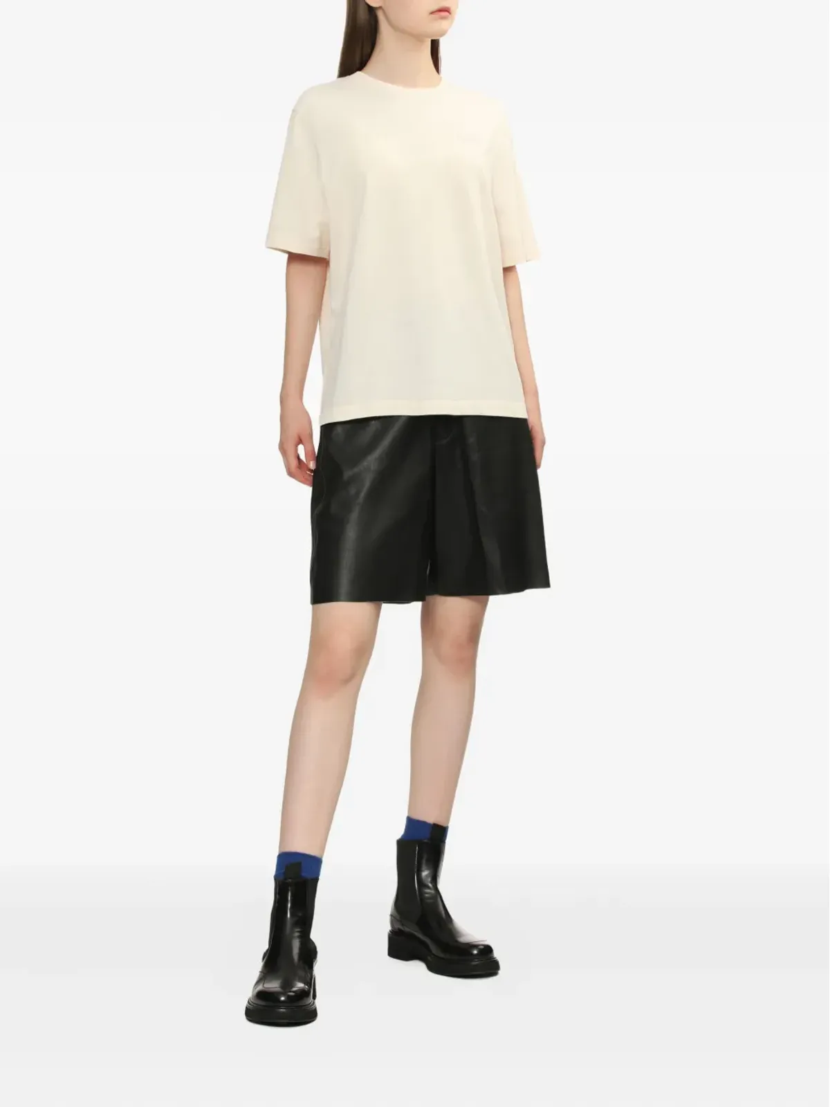 Maison Kitsuné 刺繍入りコットンTシャツ - 画像2
