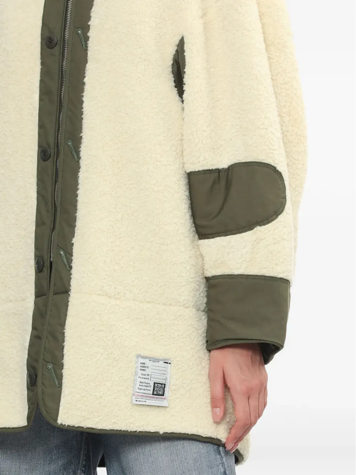 Maison MIHARA YASUHIRO ジップアップ オーバーサイズ ジャケット - 画像5