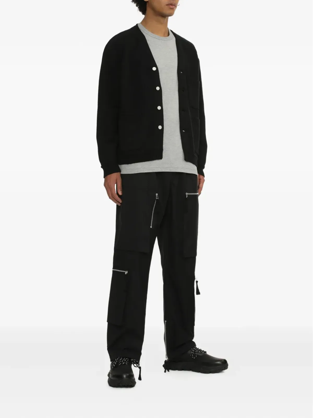 Comme des Garçons Homme ラグランスリーブ カーディガン - 画像2