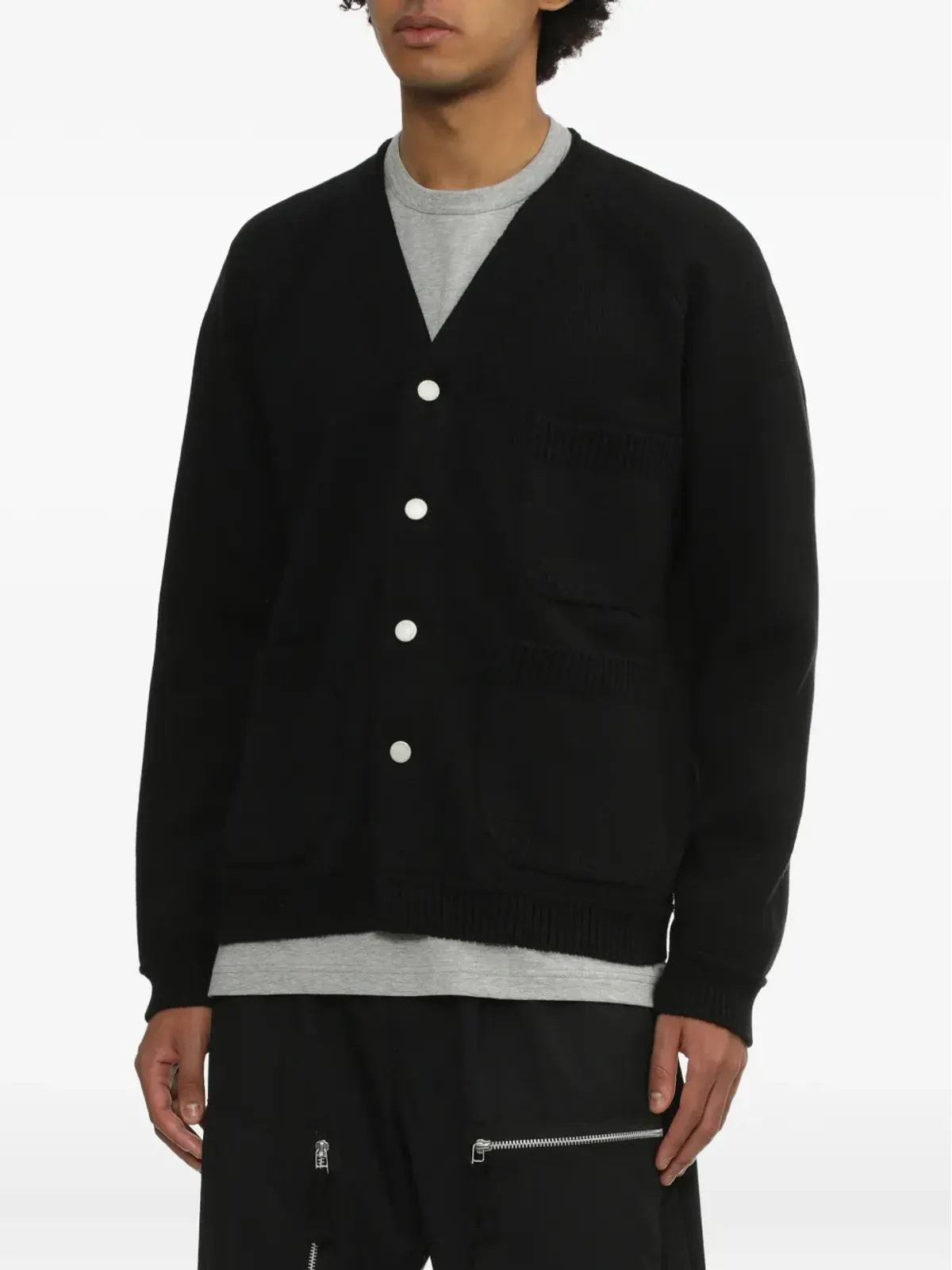 Comme des Garçons Homme ラグランスリーブ カーディガン - 画像3