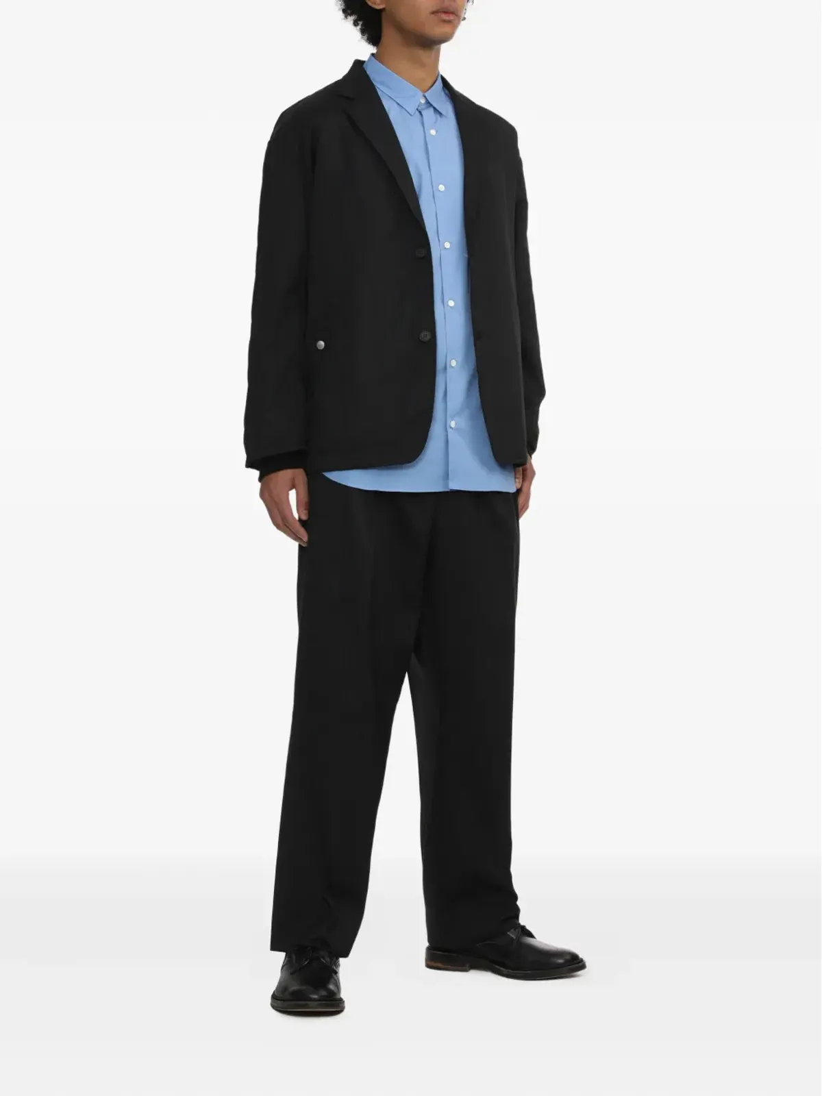 Comme des Garçons Homme プリーツ ピンストライプパンツ - 画像2