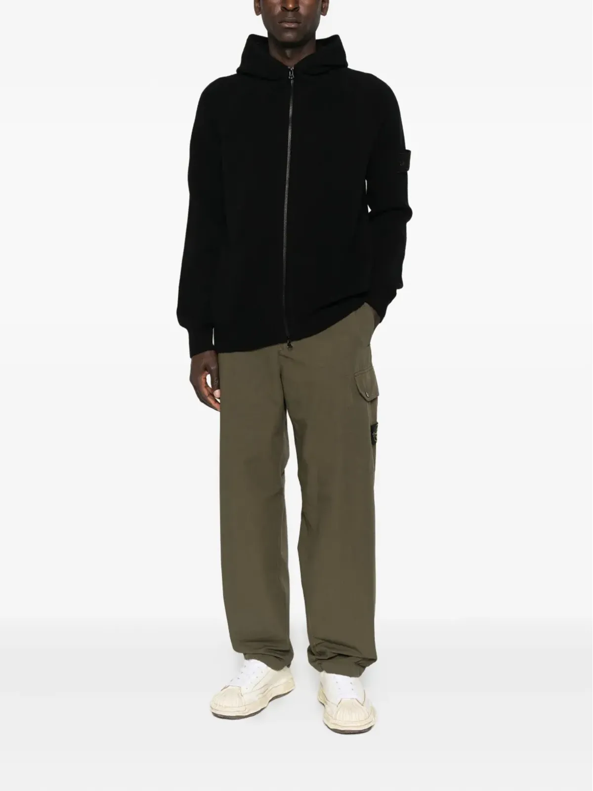 Stone Island ジップアップフーディー - 画像2