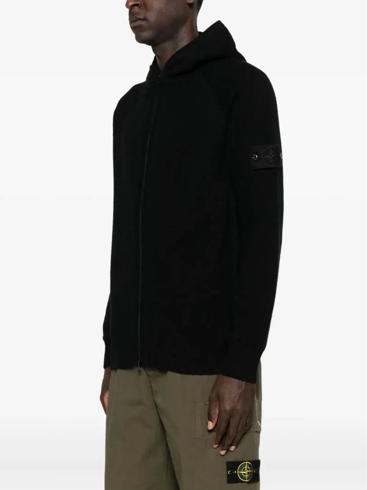 Stone Island ジップアップフーディー - 画像3