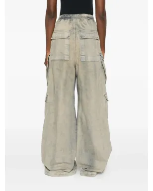 Rick Owens DRKSHDW カーゴポケット付きドローストリングジーンズ - サムネイル4