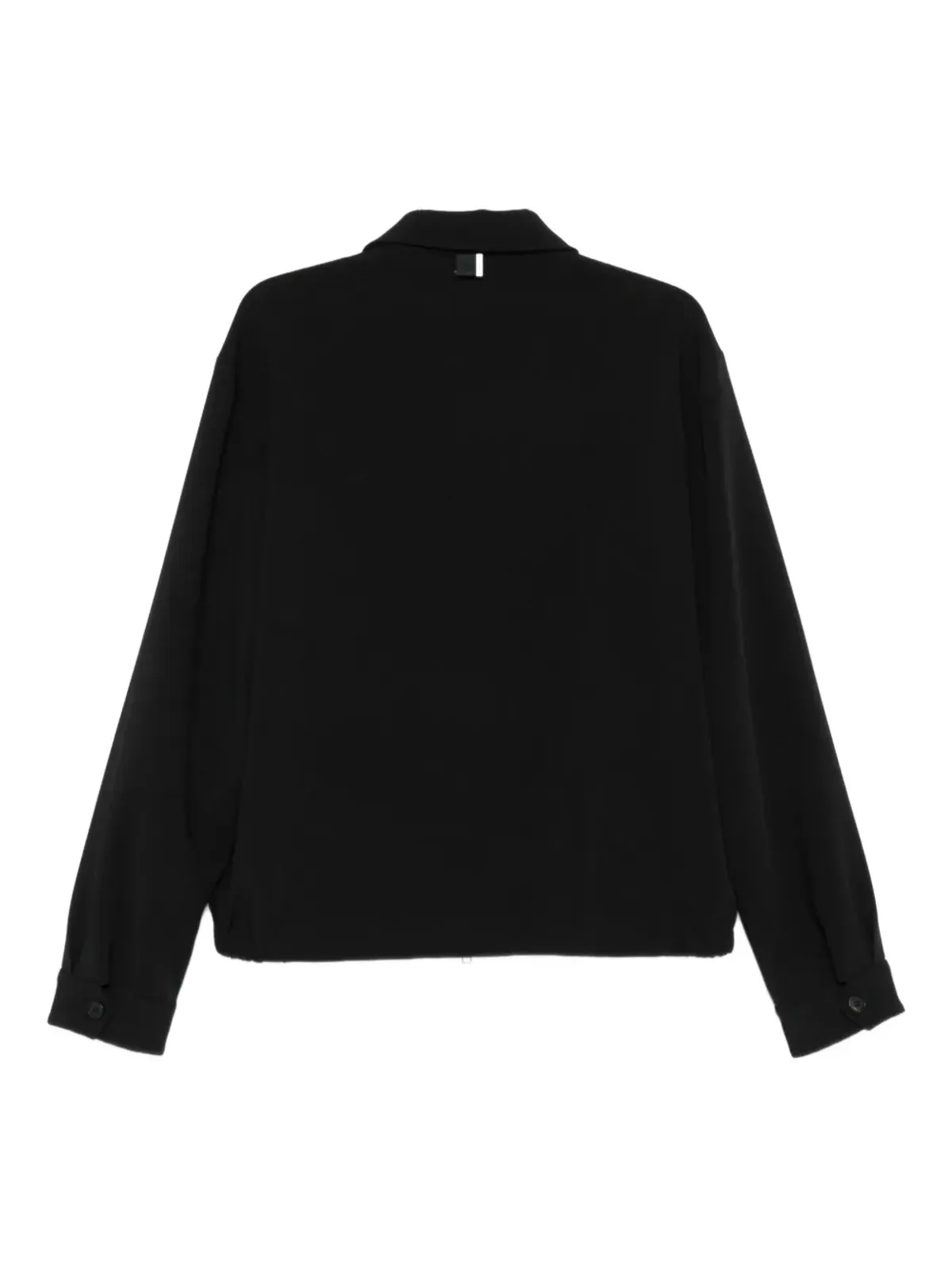 Low Brand ジップフロント衿付きシャツジャケット - 画像2