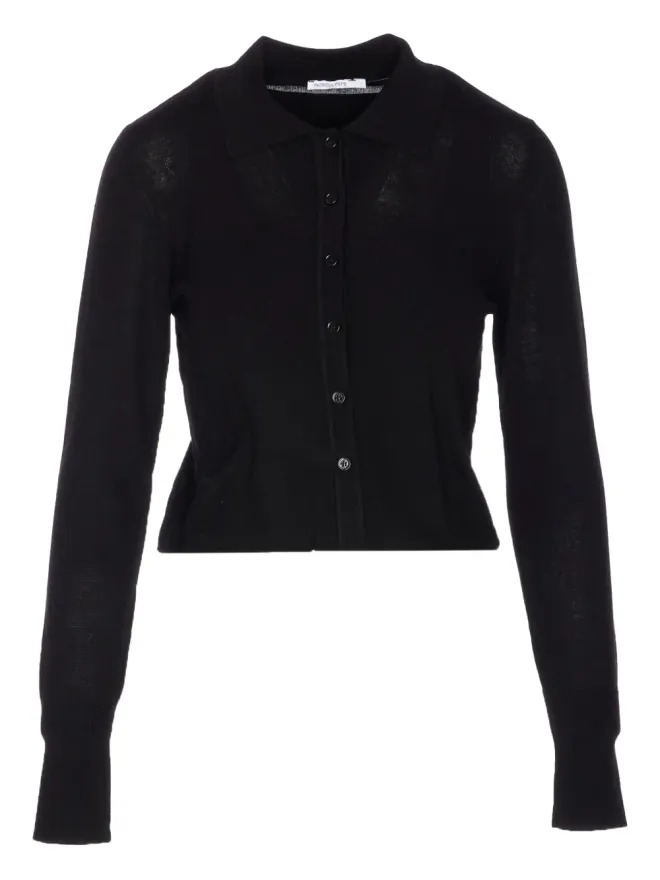 Patrizia Pepe Patrizia Pepe 襟付きボタンフロントカーディガンの商品画像