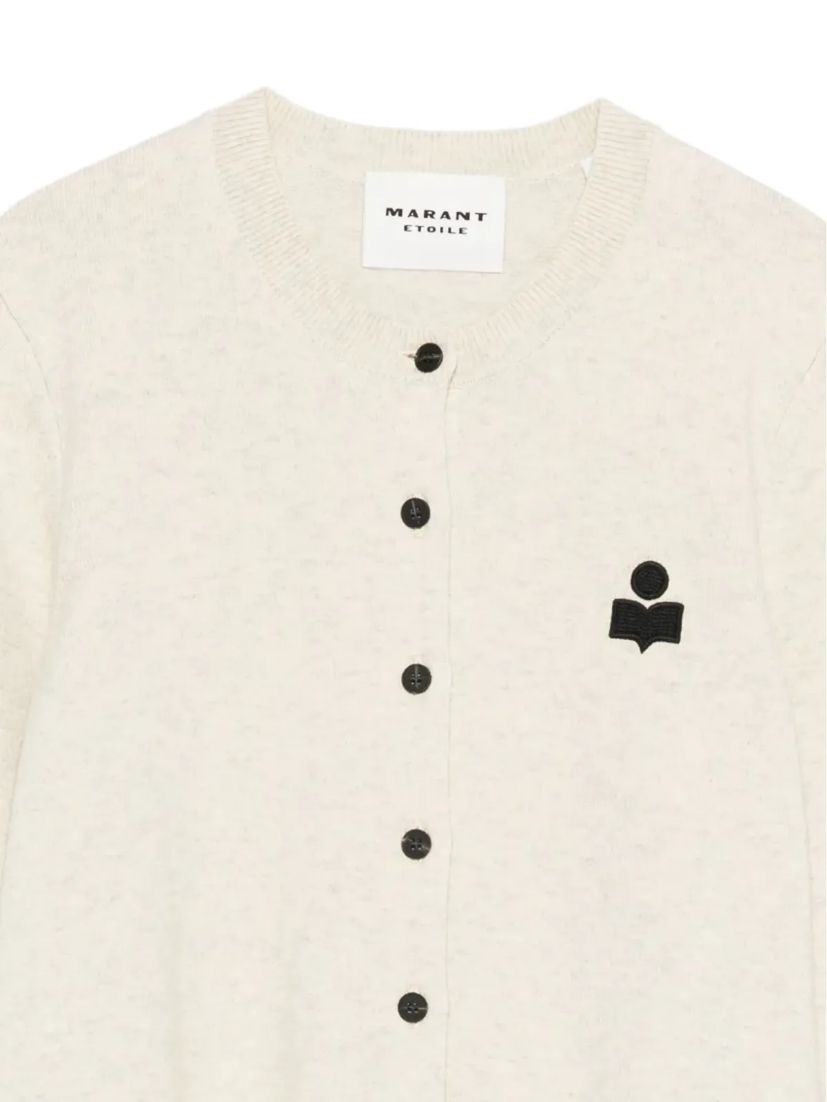 MARANT ÉTOILE 刺繍ロゴ カーディガン - 画像3