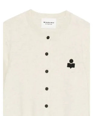 MARANT ÉTOILE 刺繍ロゴ カーディガン - サムネイル3