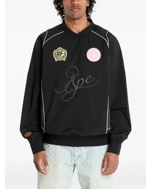 A BATHING APE® マルチパッチ プルオーバー - ブラック - サムネイル4