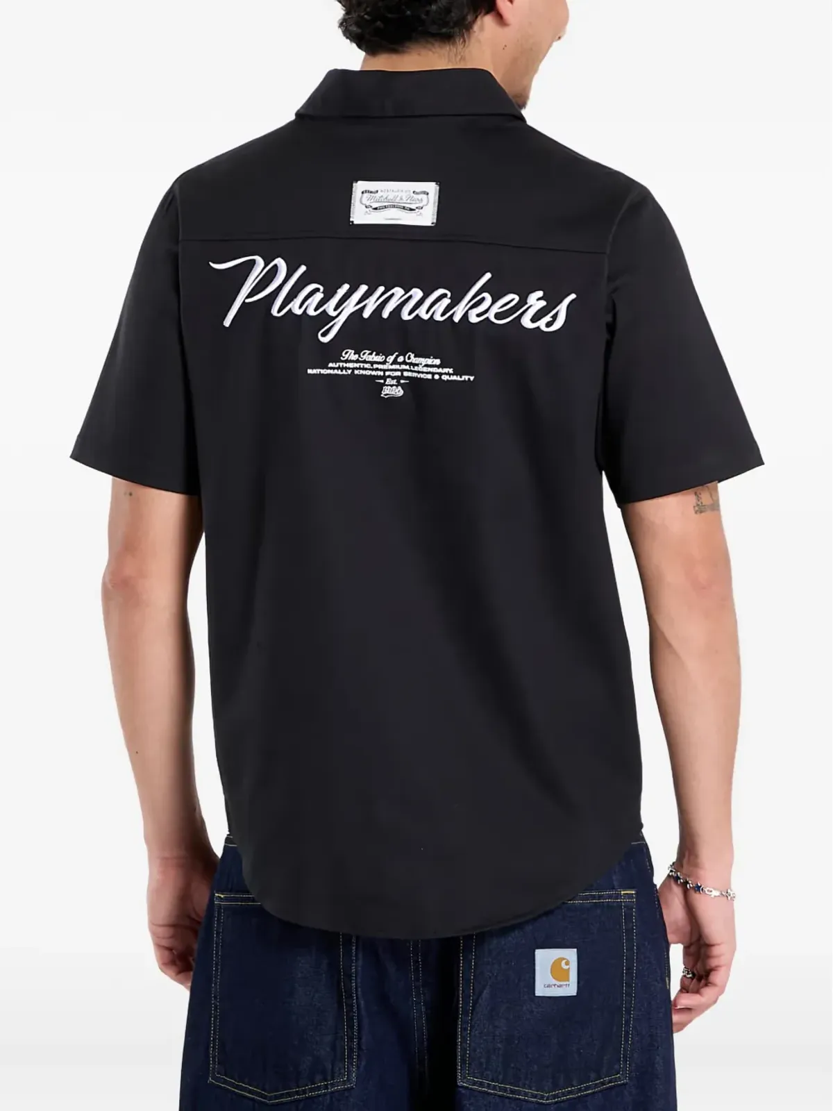 Mitchell & Ness ブランドショートスリーブシャツ - 画像4