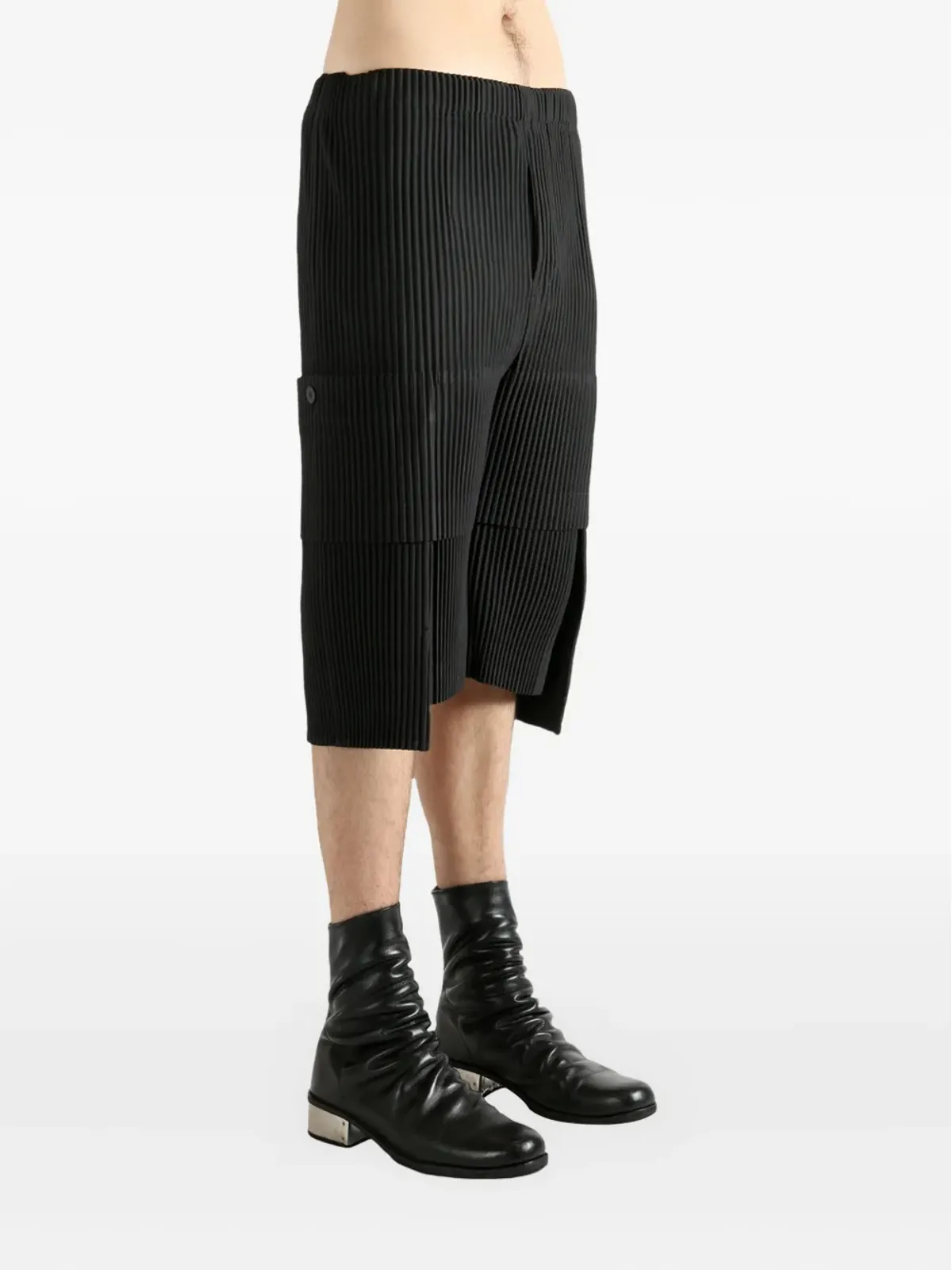 Homme Plissé Issey Miyake プリーツ入りマルチポケットパンツ - 画像2