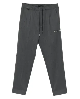 Low Brand ドローストリングジップポケットストレートレッグパンツ - サムネイル1