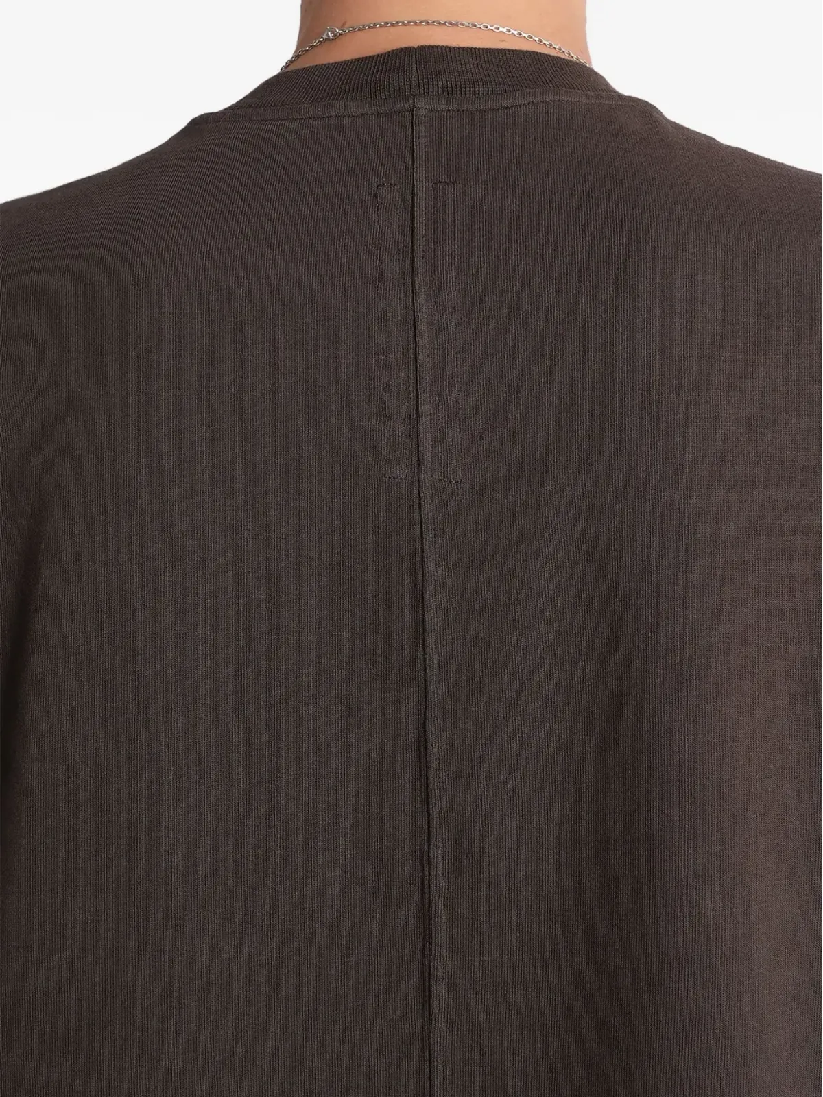 Rick Owens DRKSHDW シームディテリング Tシャツ - 画像5