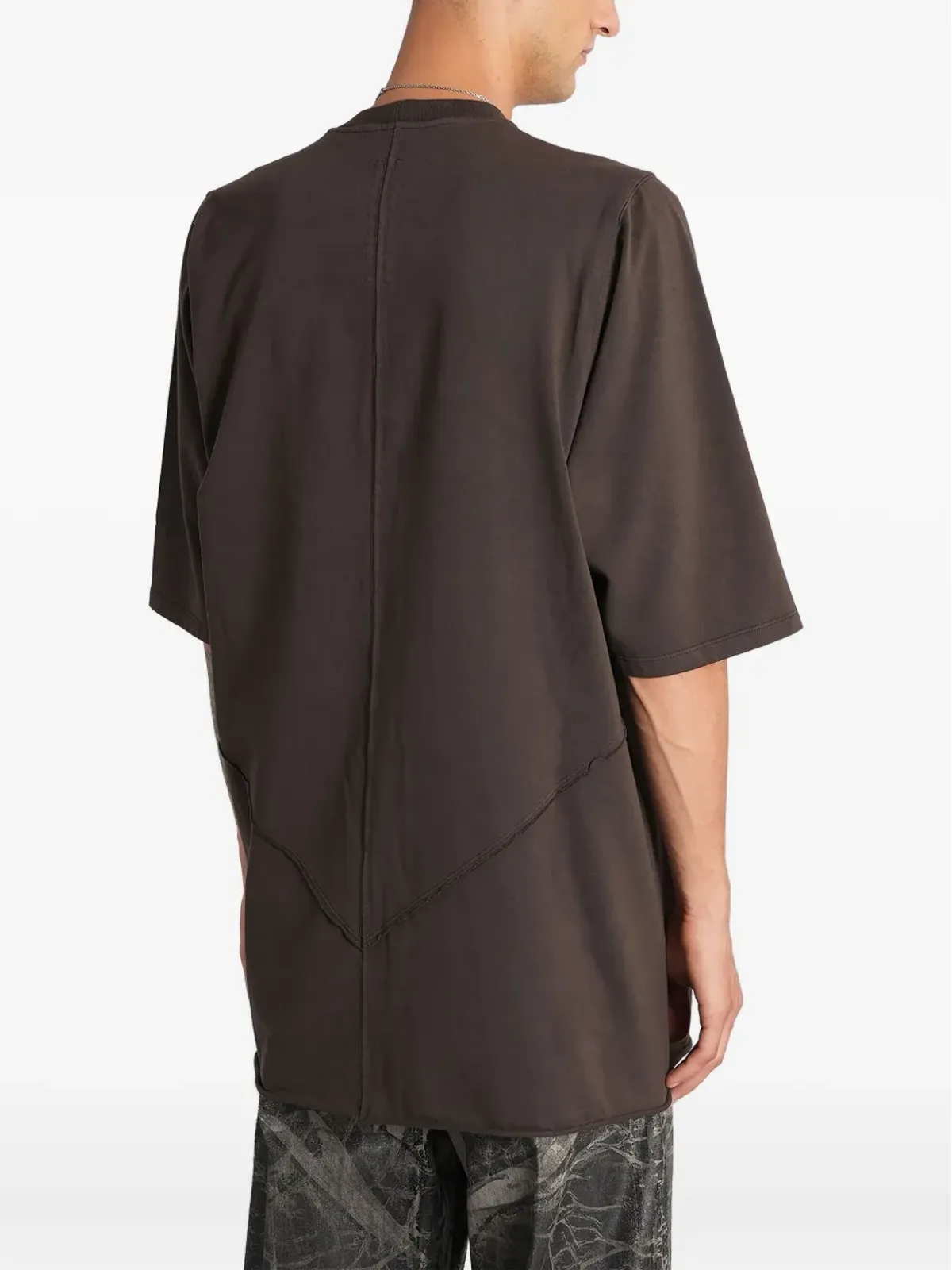 Rick Owens DRKSHDW シームディテリング Tシャツ - 画像4