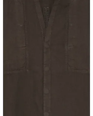 Rick Owens DRKSHDW ボタン留め綿シャツ - サムネイル3