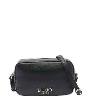 LIU JO スモール ロゴプレート ジップトップ ショルダーバッグ - サムネイル1