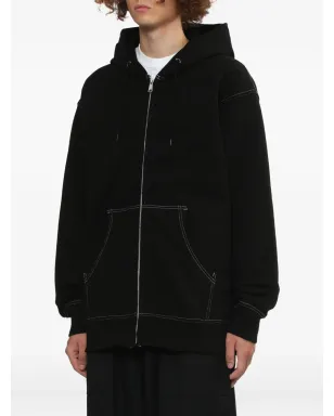 Comme des Garçons Homme コントラストステッチフーディ - サムネイル3