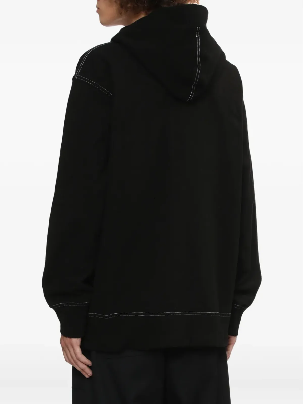 Comme des Garçons Homme コントラストステッチフーディ - 画像4