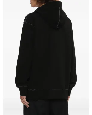 Comme des Garçons Homme コントラストステッチフーディ - サムネイル4