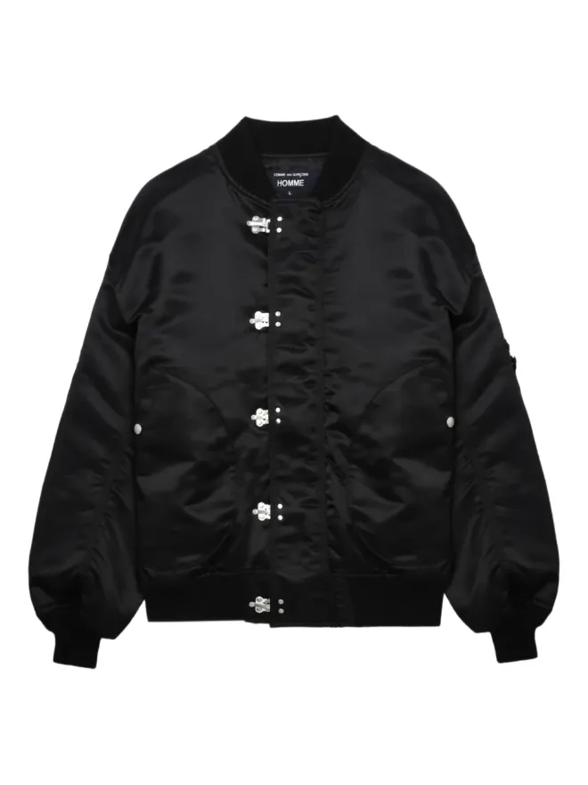 Comme des Garçons Homme Comme des Garçons Homme サテン仕上げボンバージャケットの商品画像