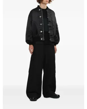 Comme des Garçons Homme サテン仕上げボンバージャケット - サムネイル2