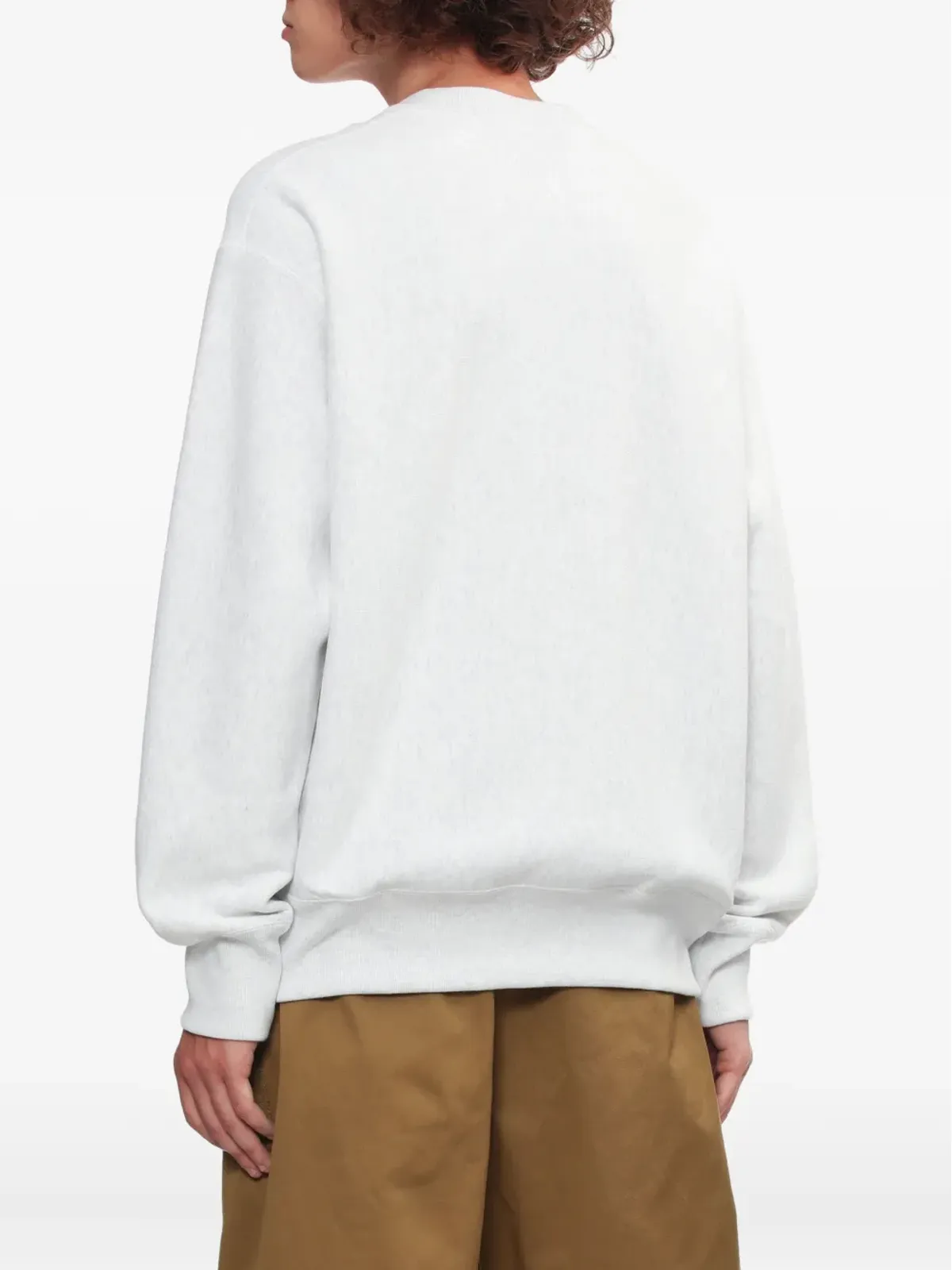 Comme des Garçons Homme デッドストップ グラフィック スウェットシャツ ホワイト - 画像4