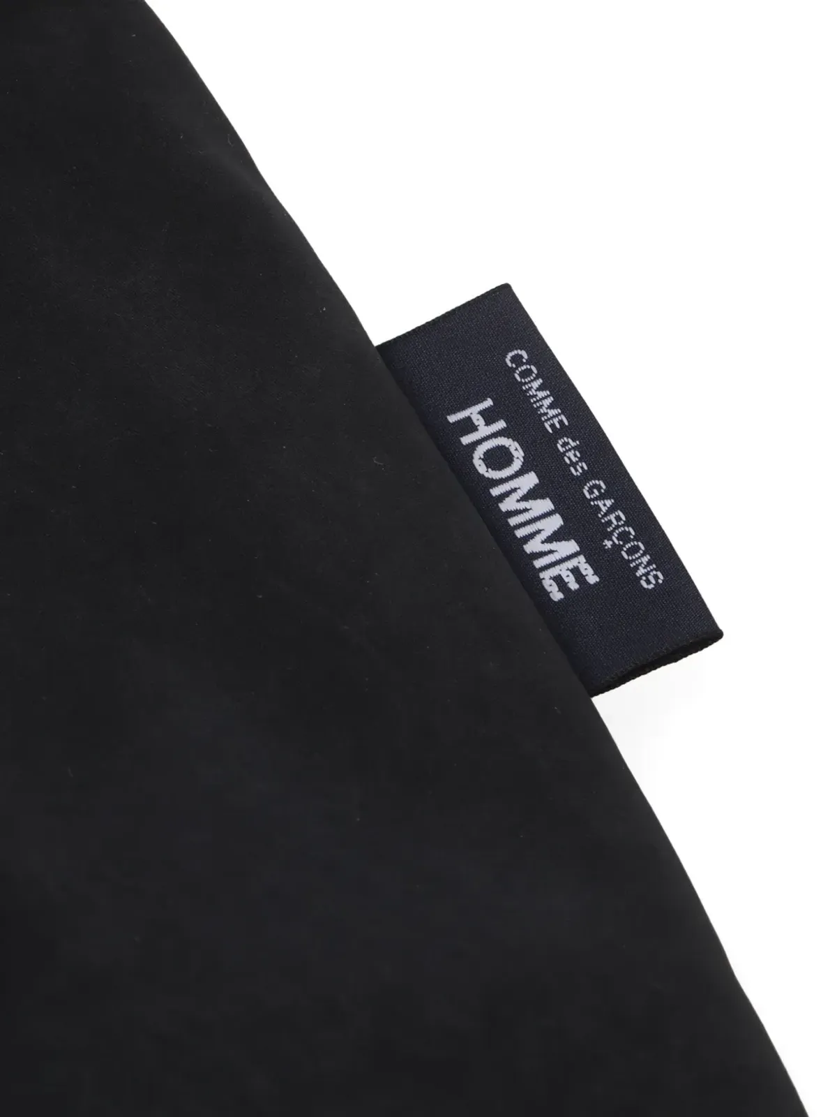 Comme des Garçons Homme ジップファスナー付きカーブド・メッセンジャーバッグ - 画像4